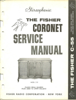Fisher C-55-Coronet - Service Manual 
